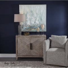 Adalind White Washed Accent Cabinet