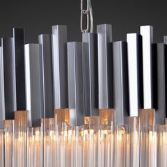 4-Tier Crystal Chandelier