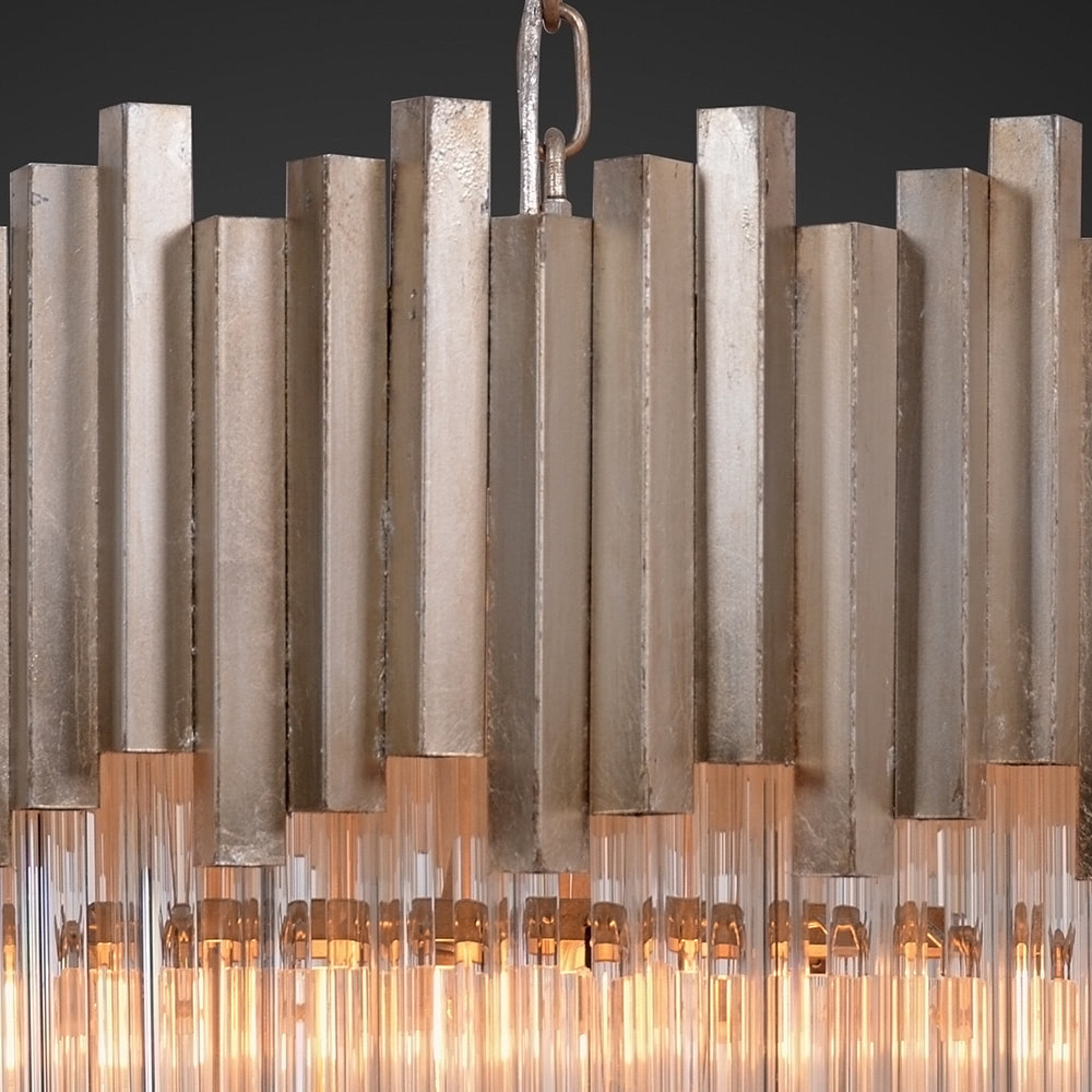 4-Tier Crystal Chandelier