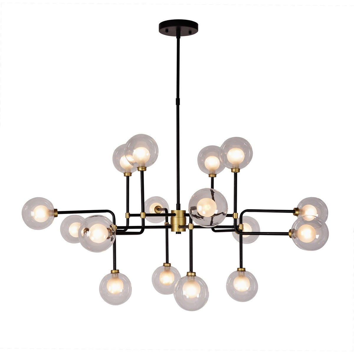 Abstract Globe Pendant Light