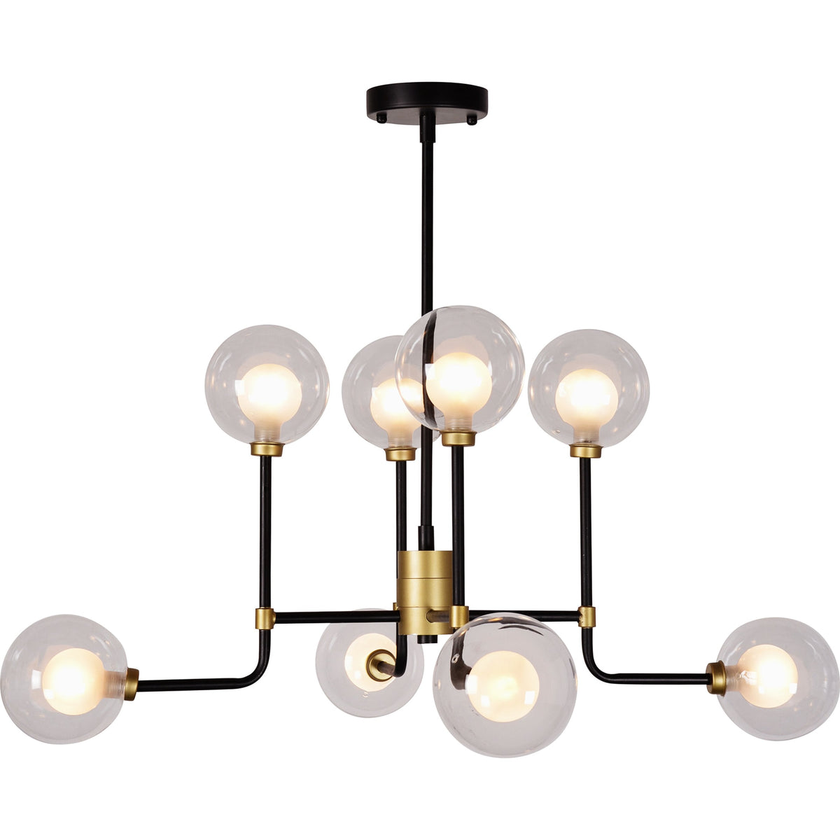 Abstract Globe Pendant Light