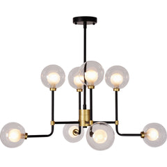 Abstract Globe Pendant Light