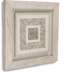 Abstract Paper Dark Framed Art