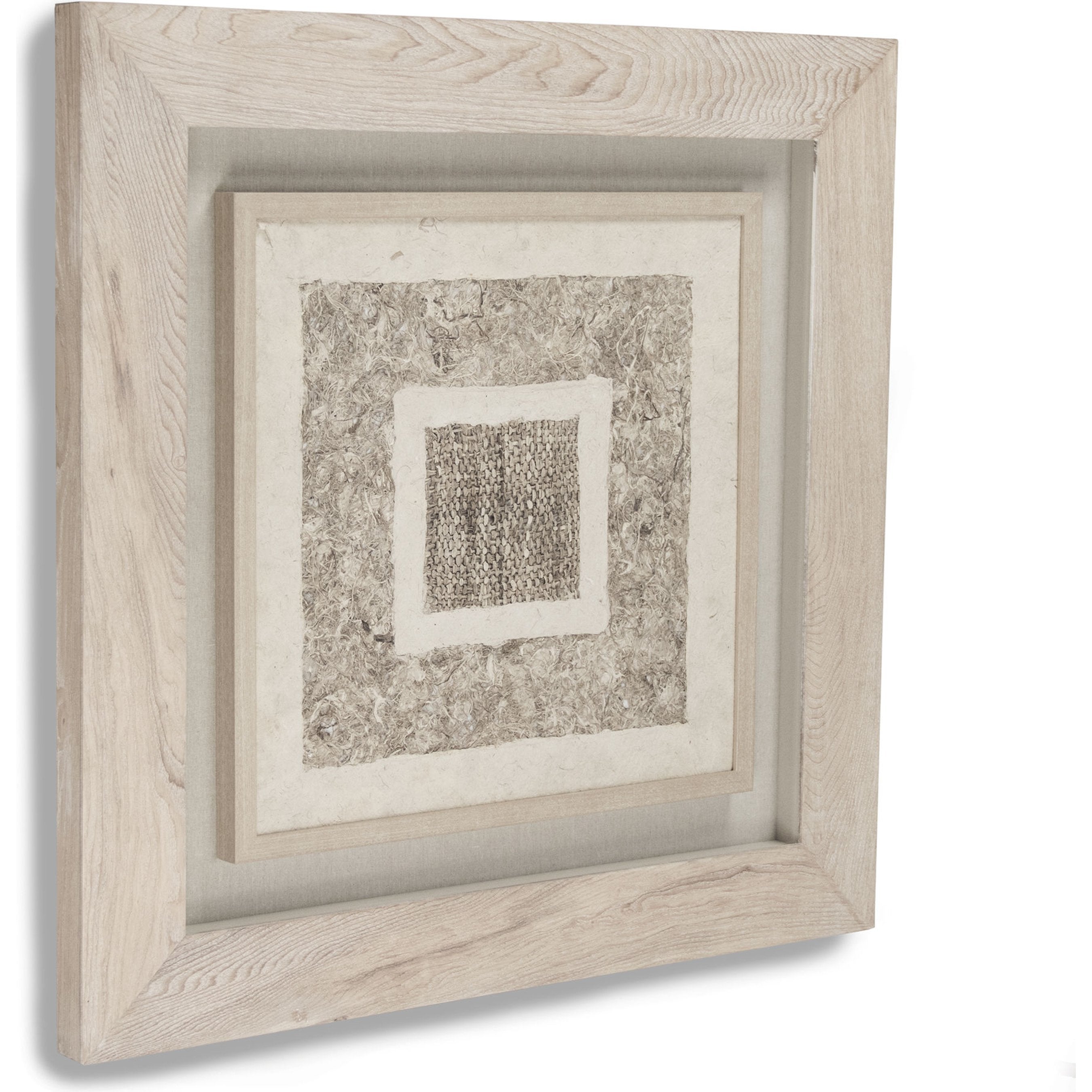 Abstract Paper Dark Framed Art