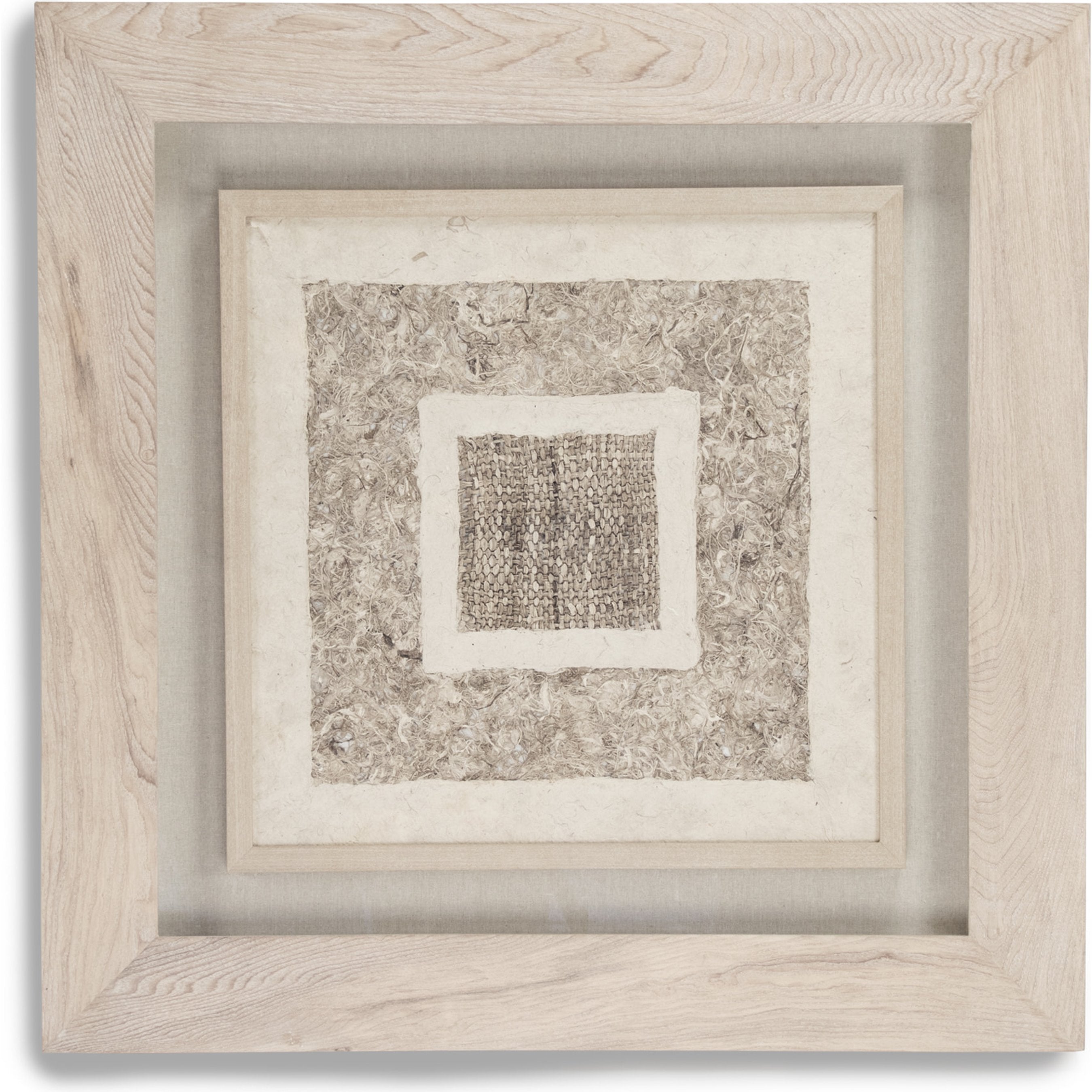 Abstract Paper Dark Framed Art