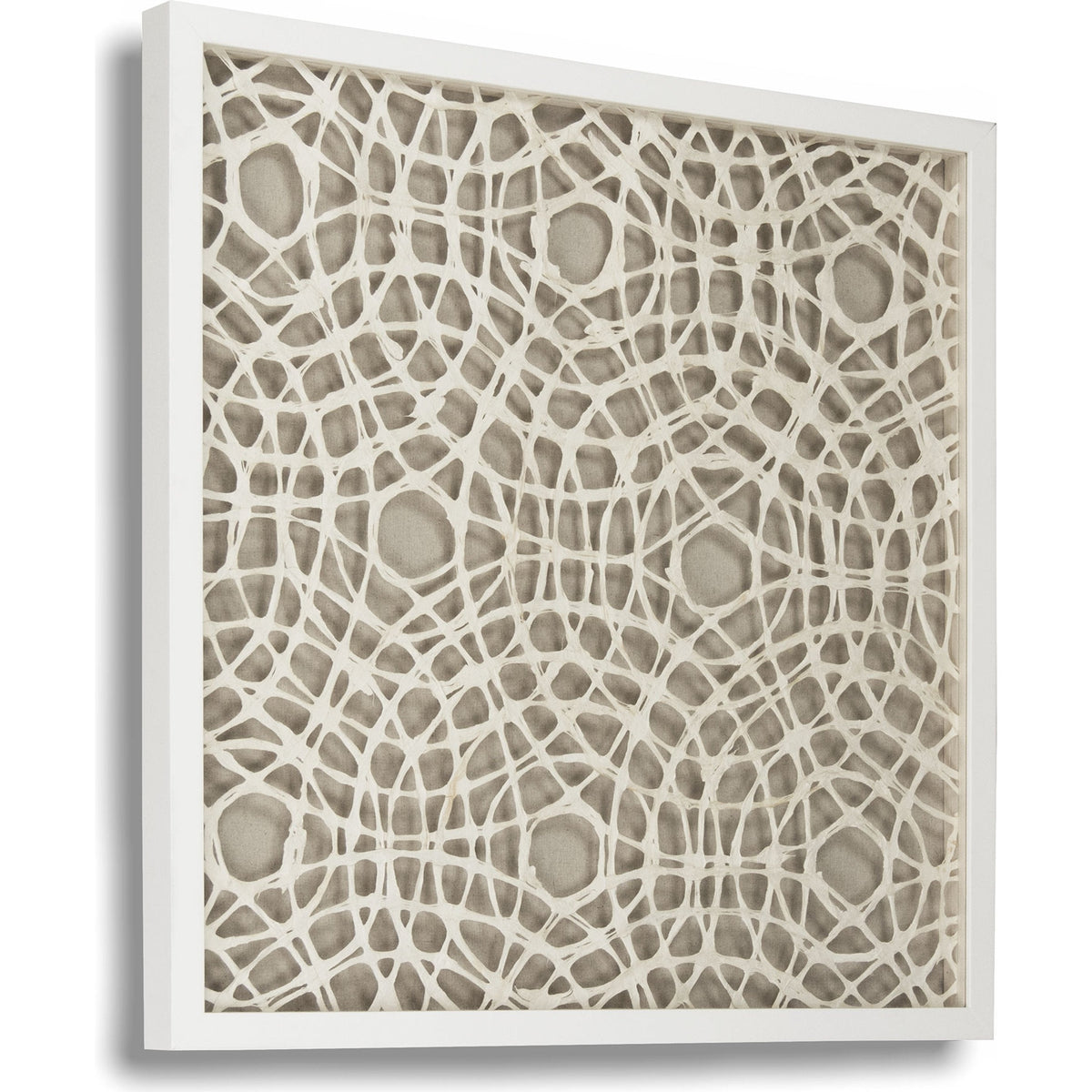 Abstract Circle Paper Framed Art