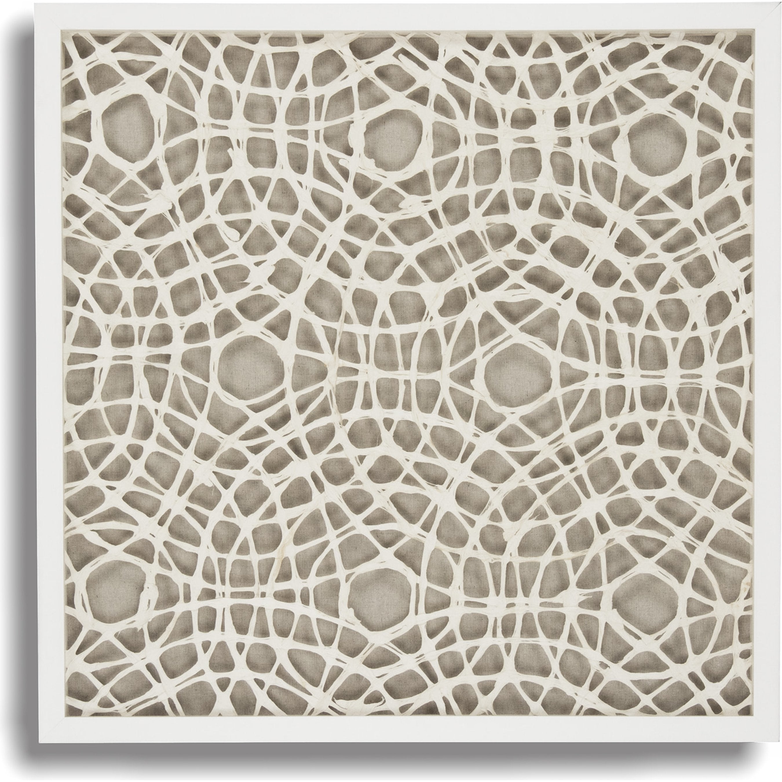 Abstract Circle Paper Framed Art