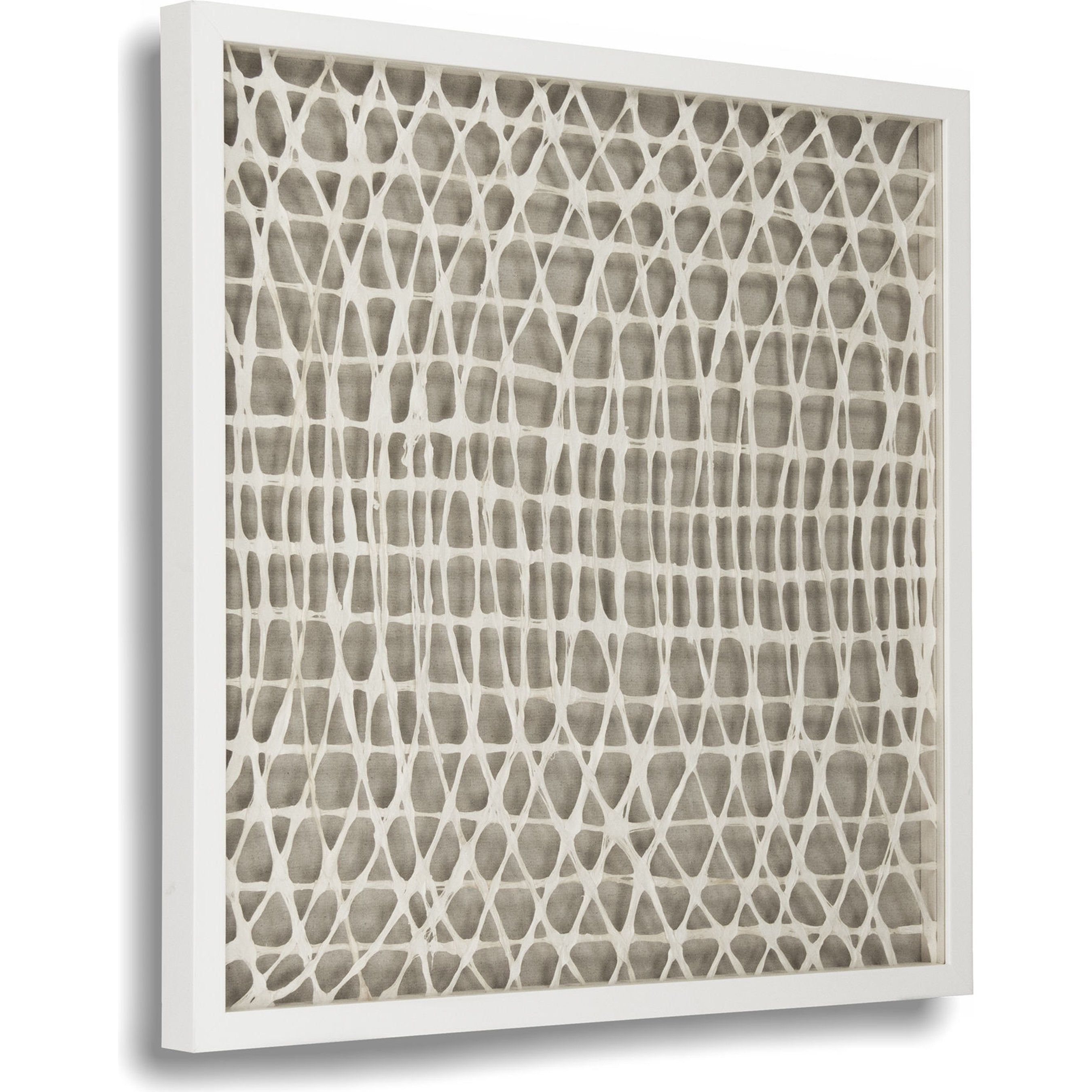 Abstract Convex Paper Framed Art