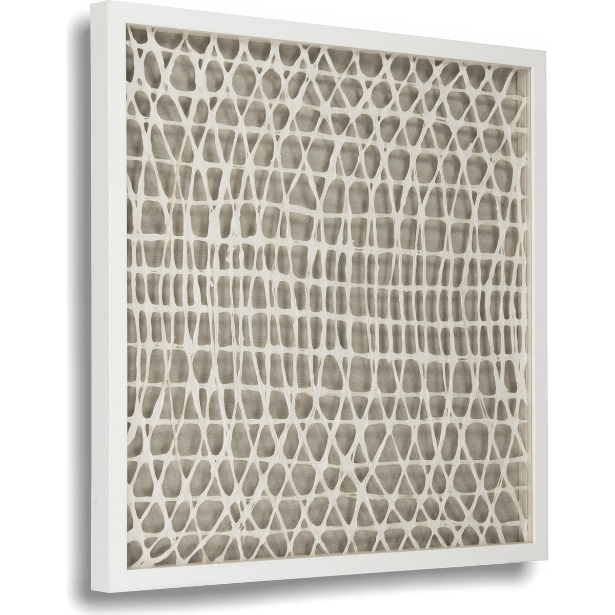 Abstract Convex Paper Framed Art