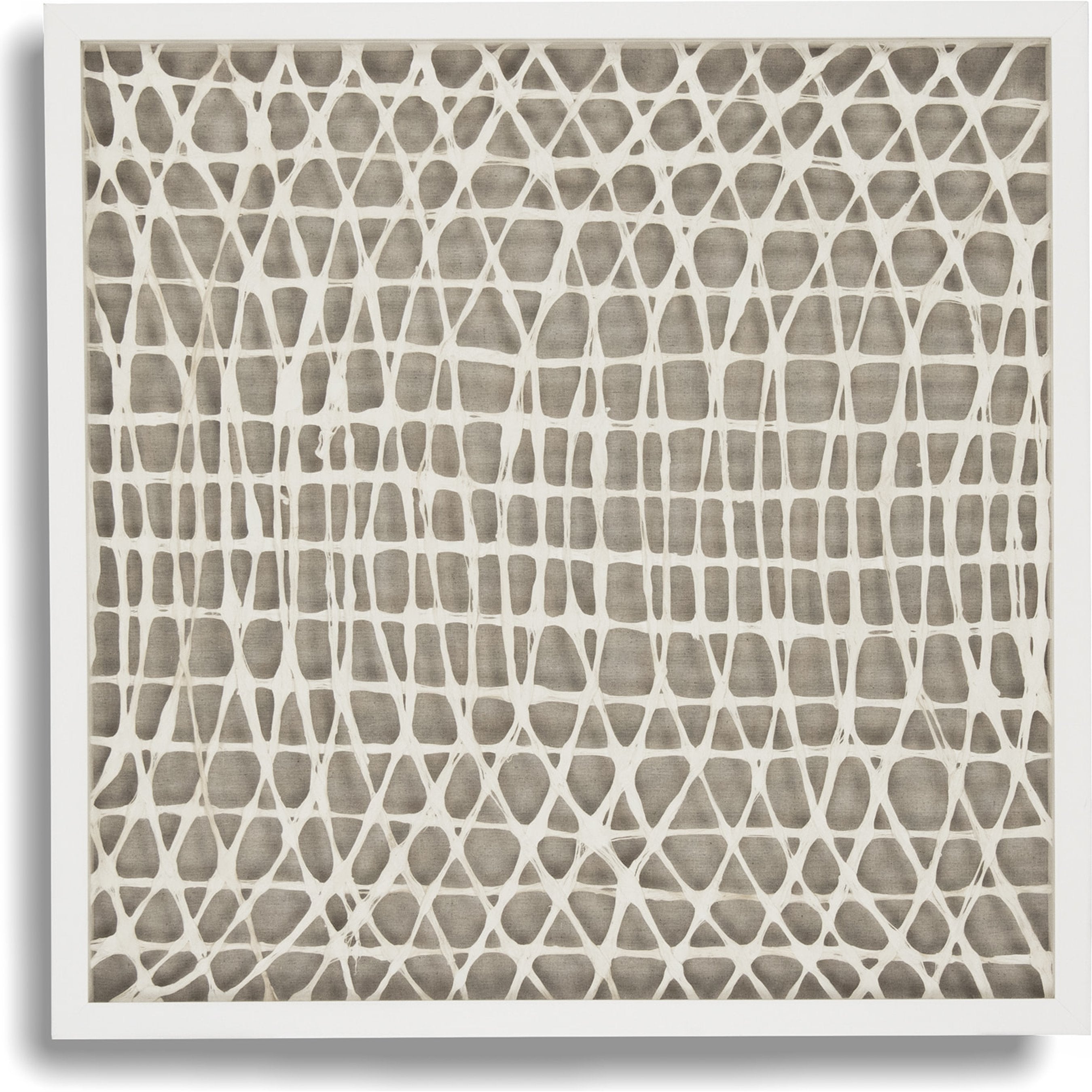 Abstract Convex Paper Framed Art