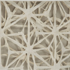 Abstract Asterisk Paper Framed Art