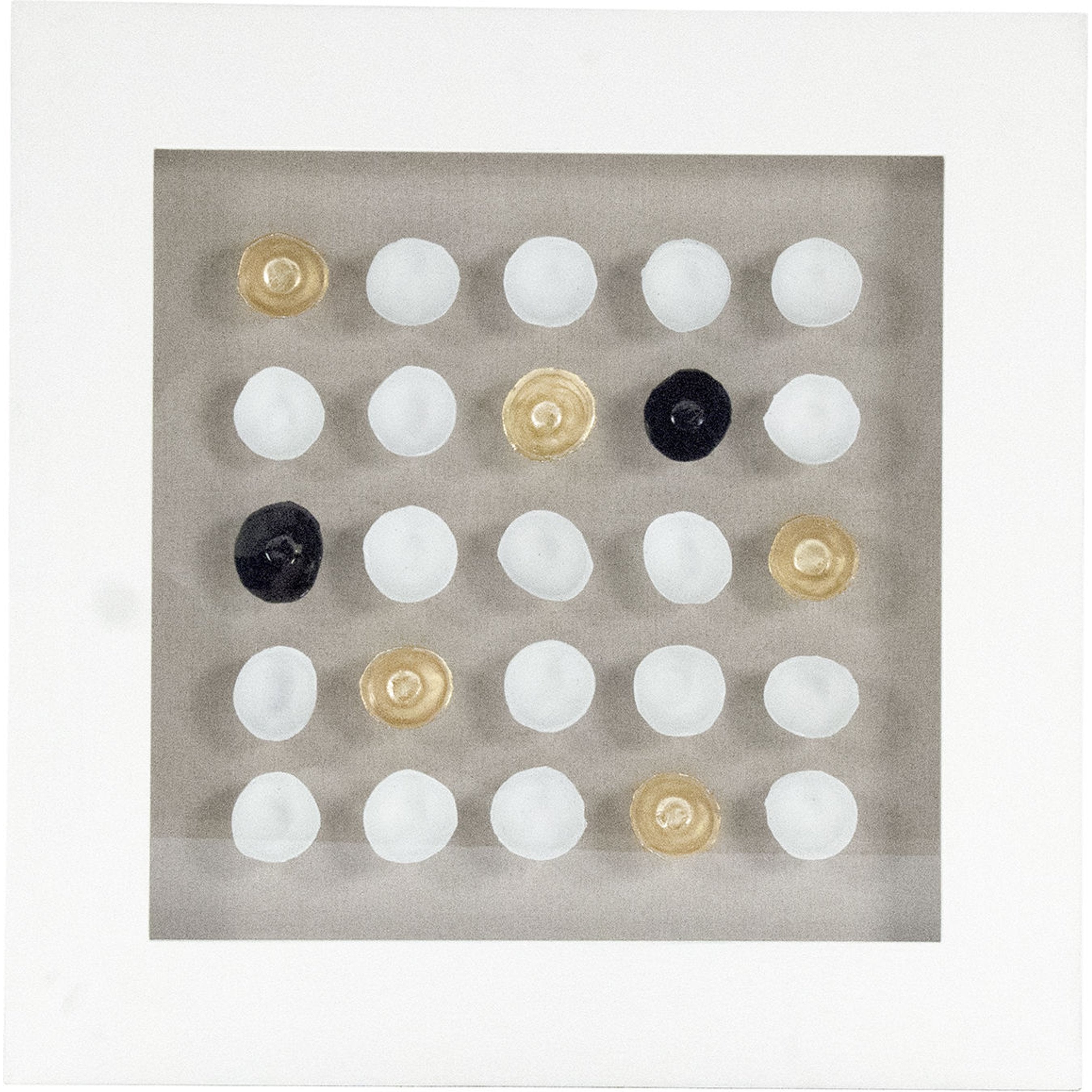 Abstract Framed Shell Art