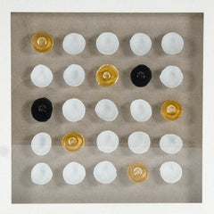 Abstract Framed Shell Art