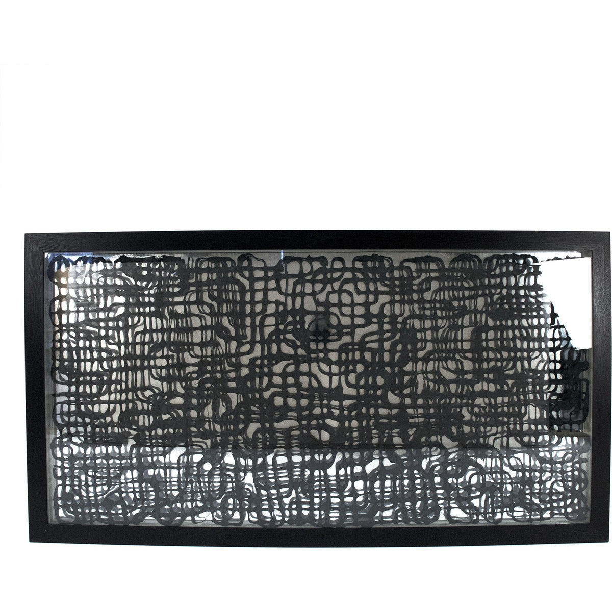 Abstract Lines Paper Framed Art