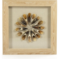 Abstract Paper Acrylic Framed Art