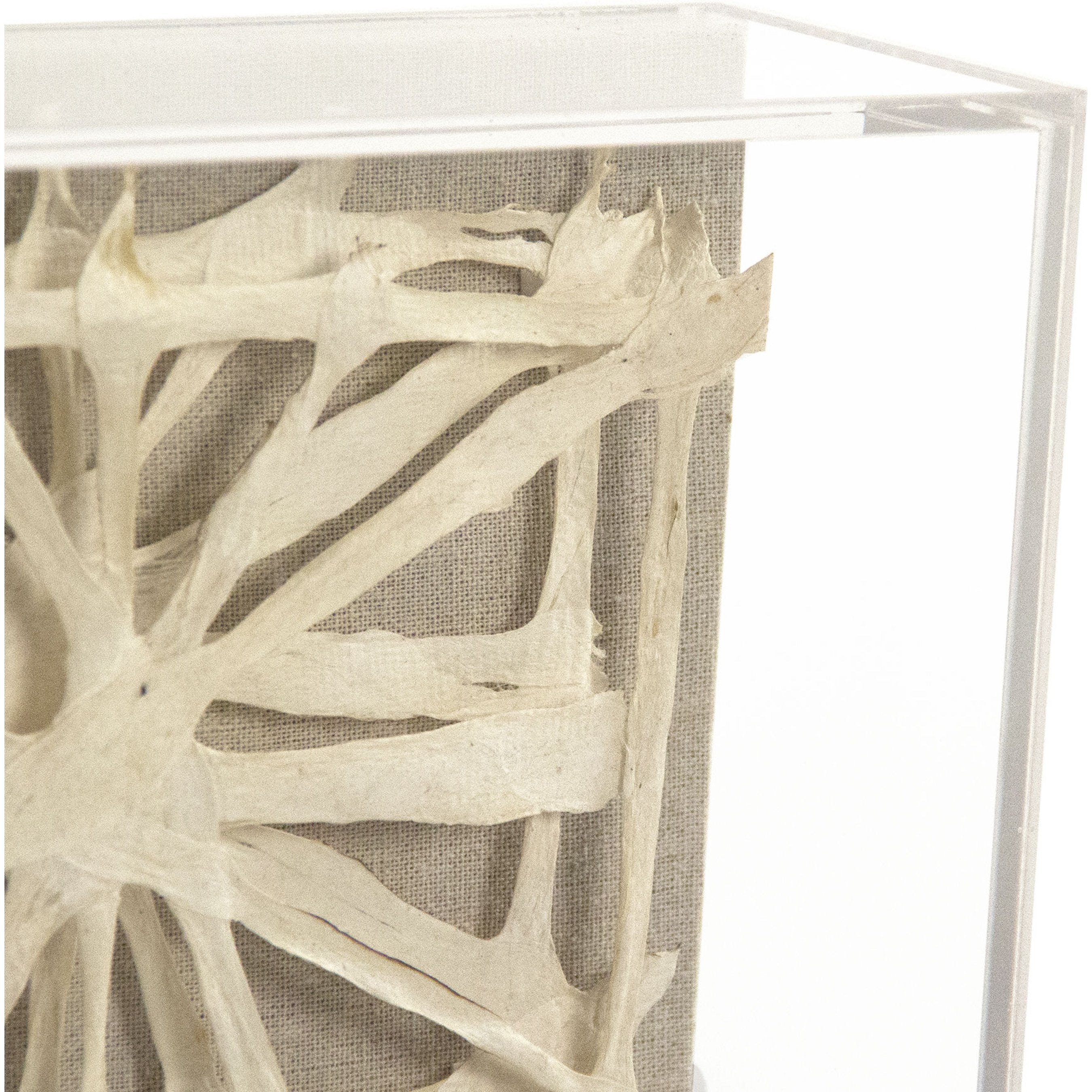 Abstract Paper Acrylic Framed Art II