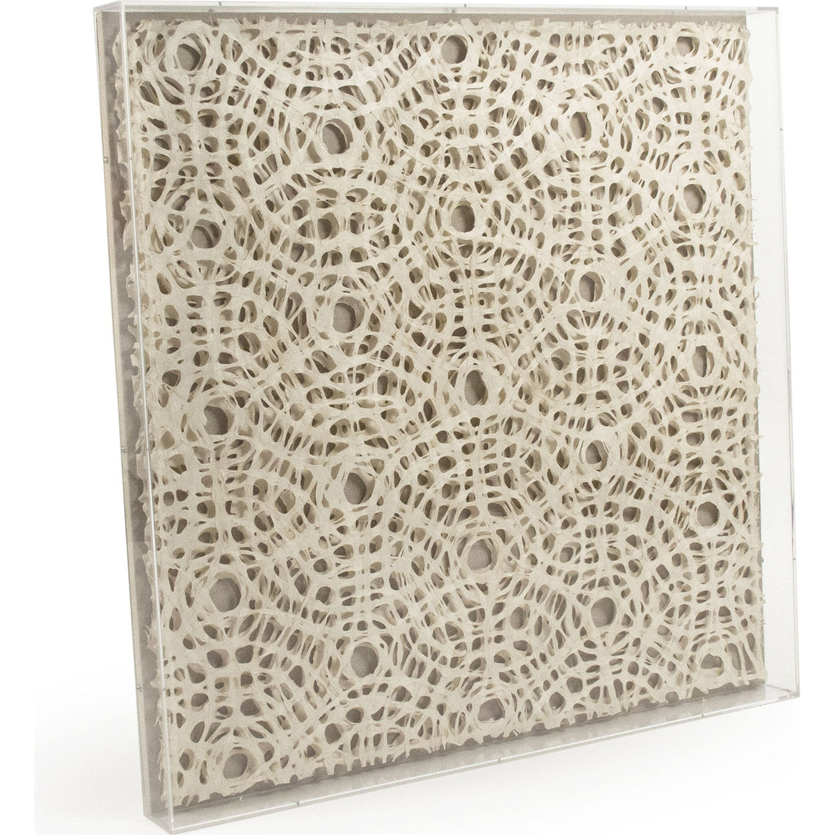 Abstract Paper Acrylic Framed Art VI
