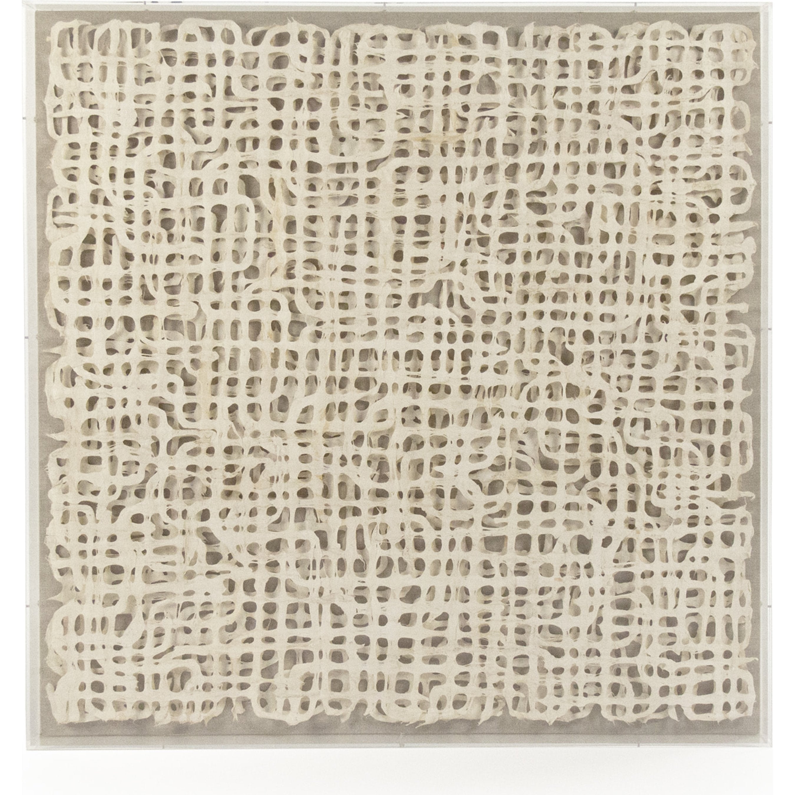 Abstract Paper Acrylic Framed Art VII