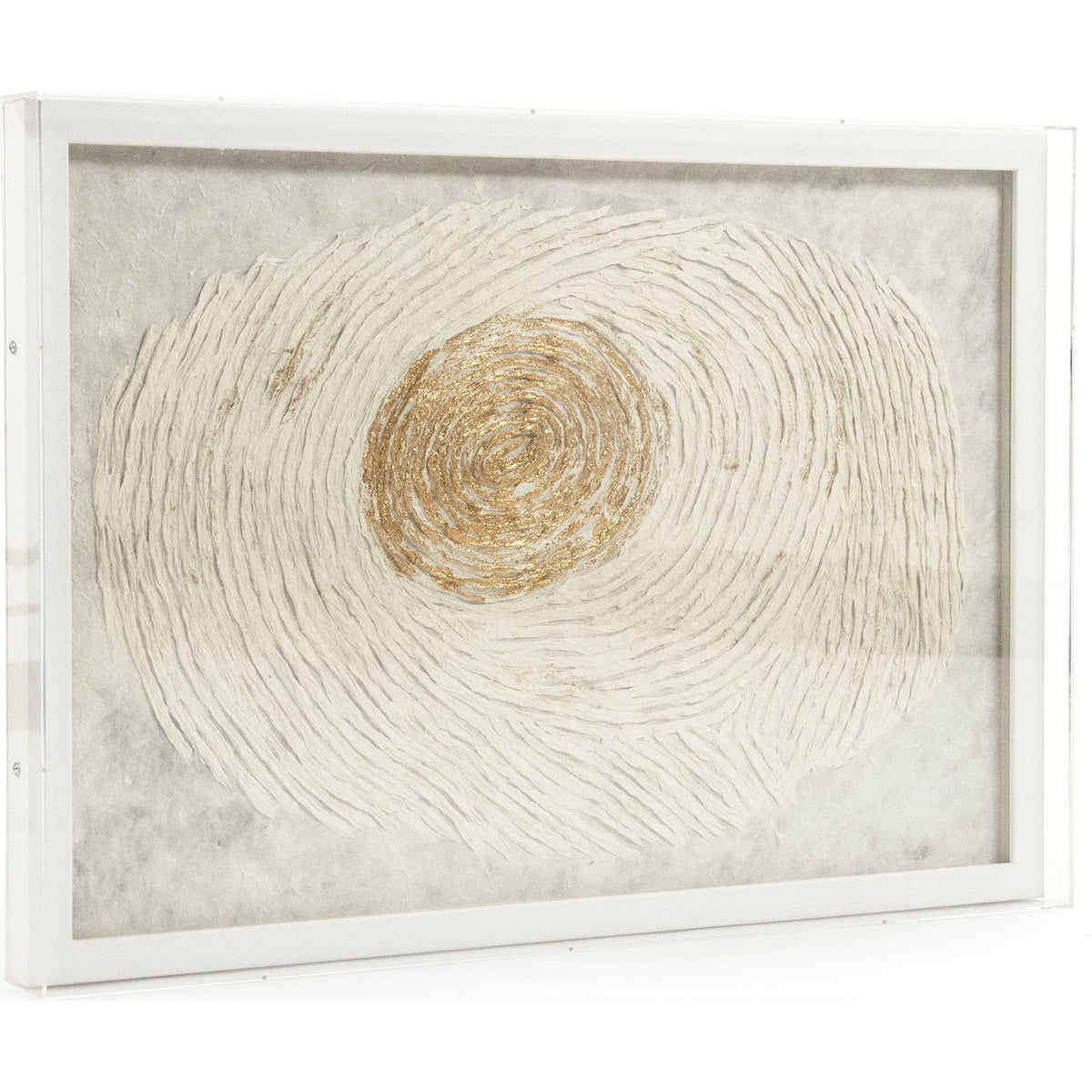 Abstract Large Fingerprint Framed Art