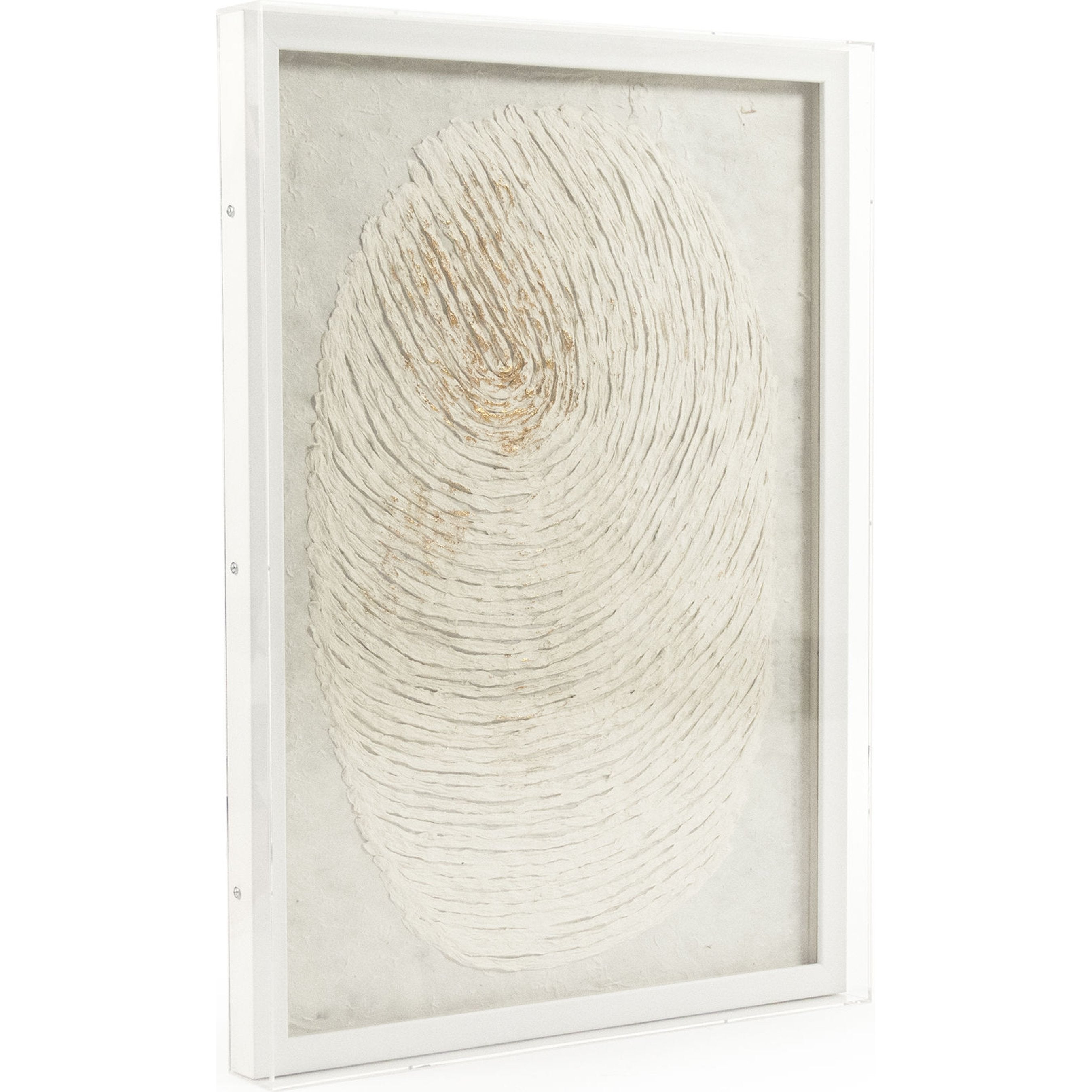 Abstract Fingerprint Framed Art
