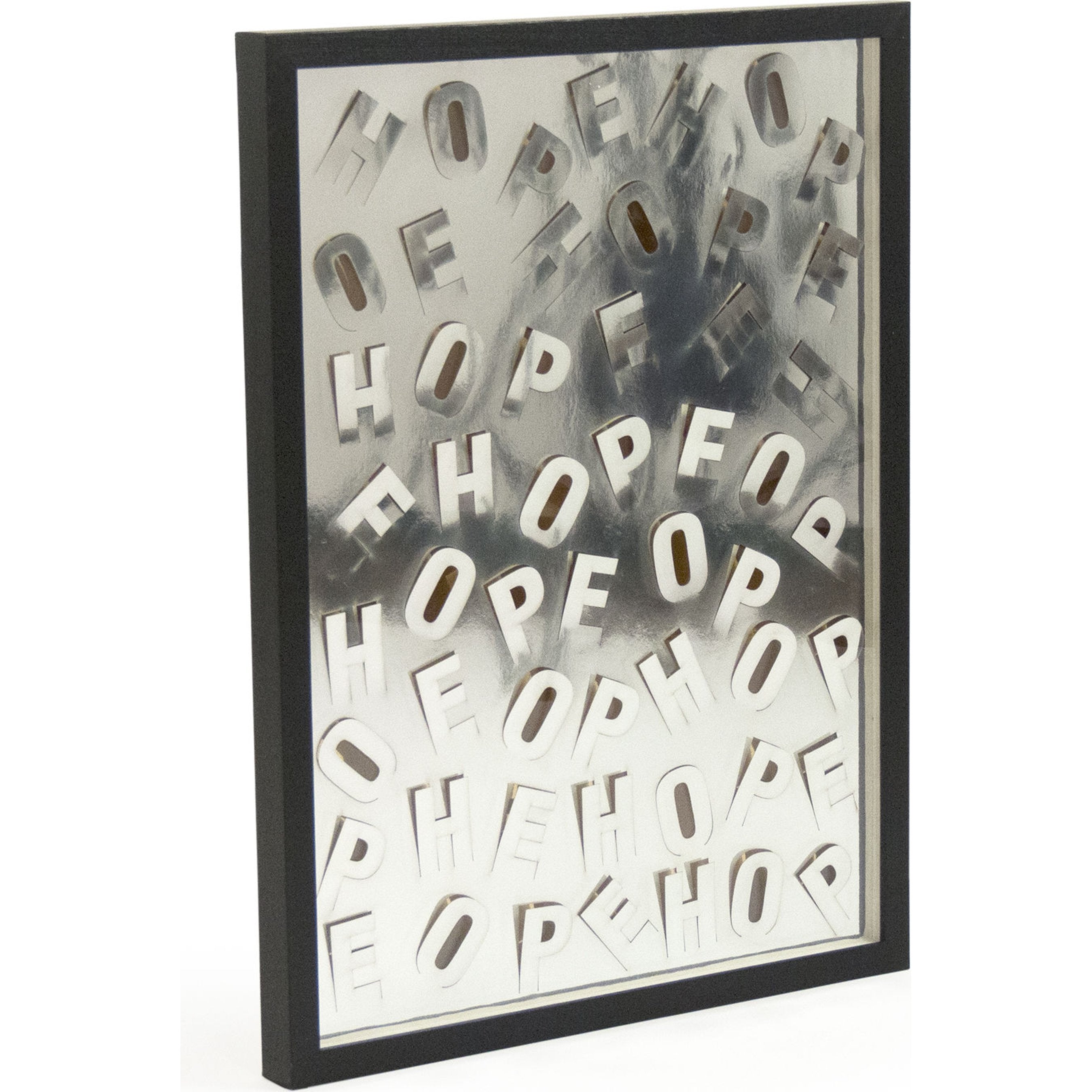 Abstract Framed Alphabet Art
