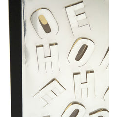 Abstract Framed Alphabet Art