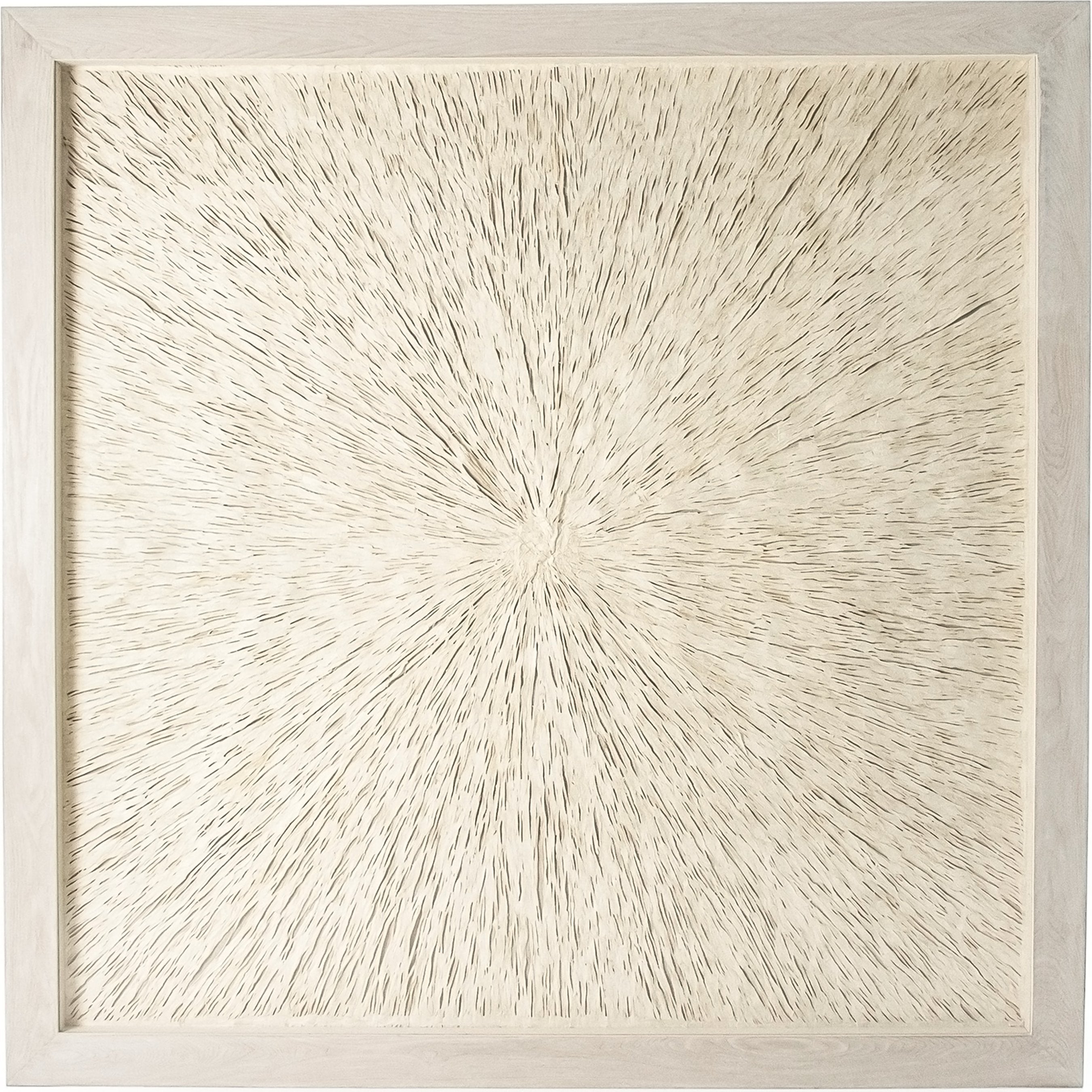 Abstract Burst Paper Framed Art