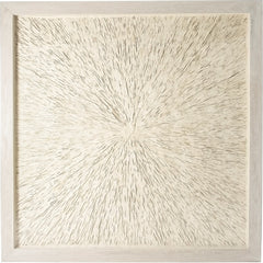 Abstract Burst Paper Framed Art