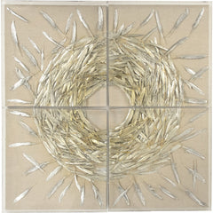 Abstract Feather Art