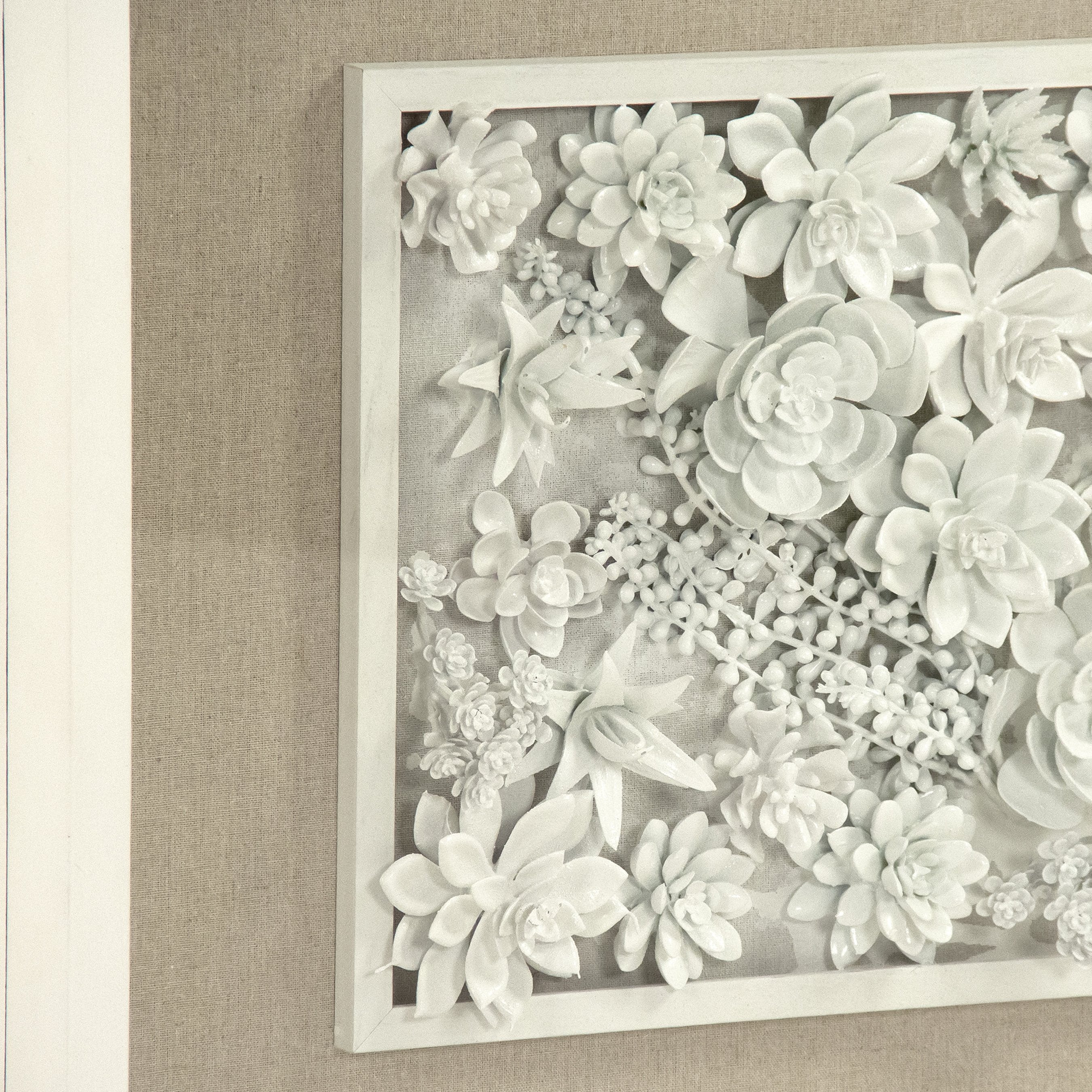 Abstract Ceramic Botanical Wall Art II