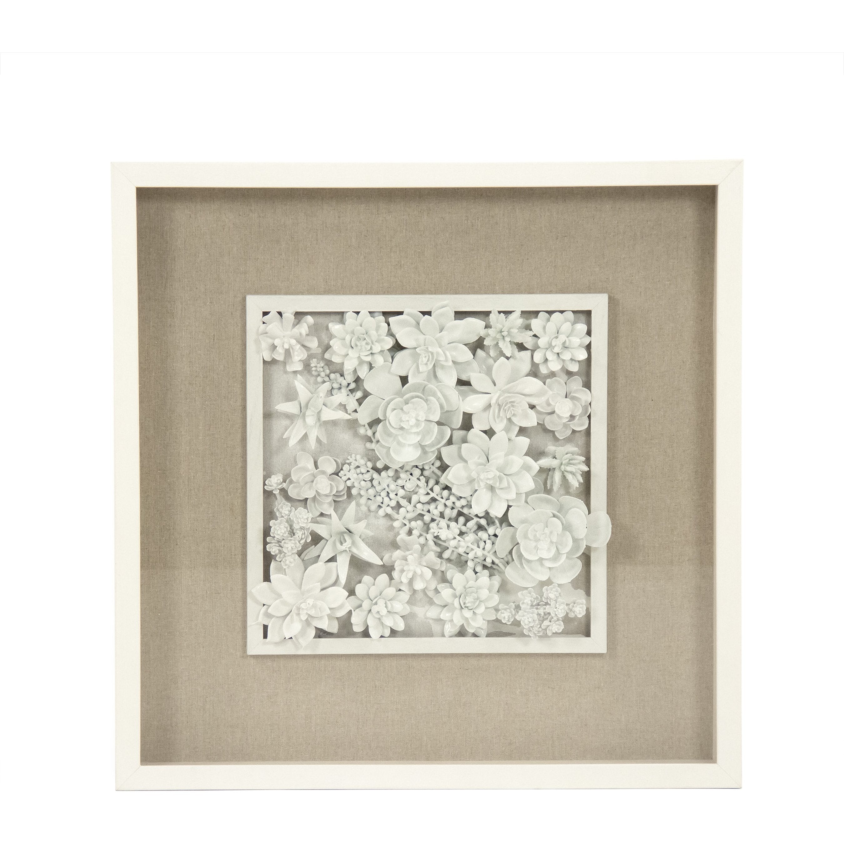 Abstract Ceramic Botanical Wall Art II