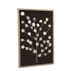 Abstract Mother of Pearl Tree Wall Art
