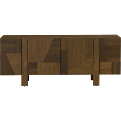 Abstract 4 Door Sideboard