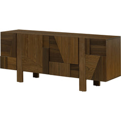 Abstract 4 Door Sideboard