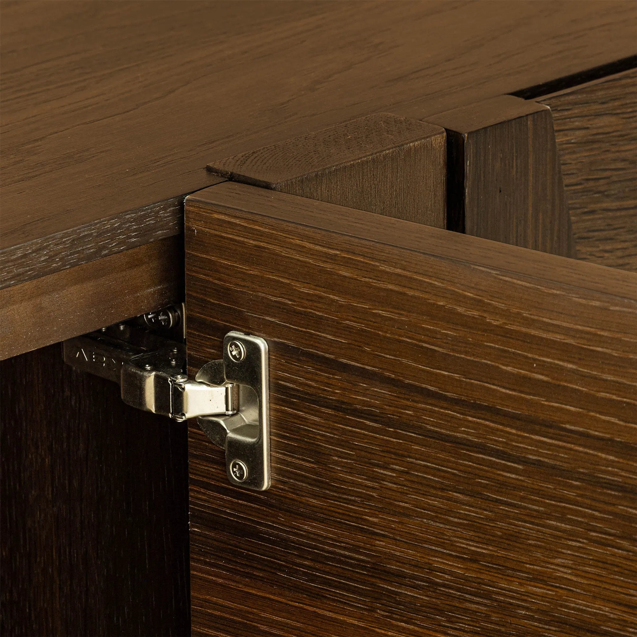 Abstract 4 Door Sideboard