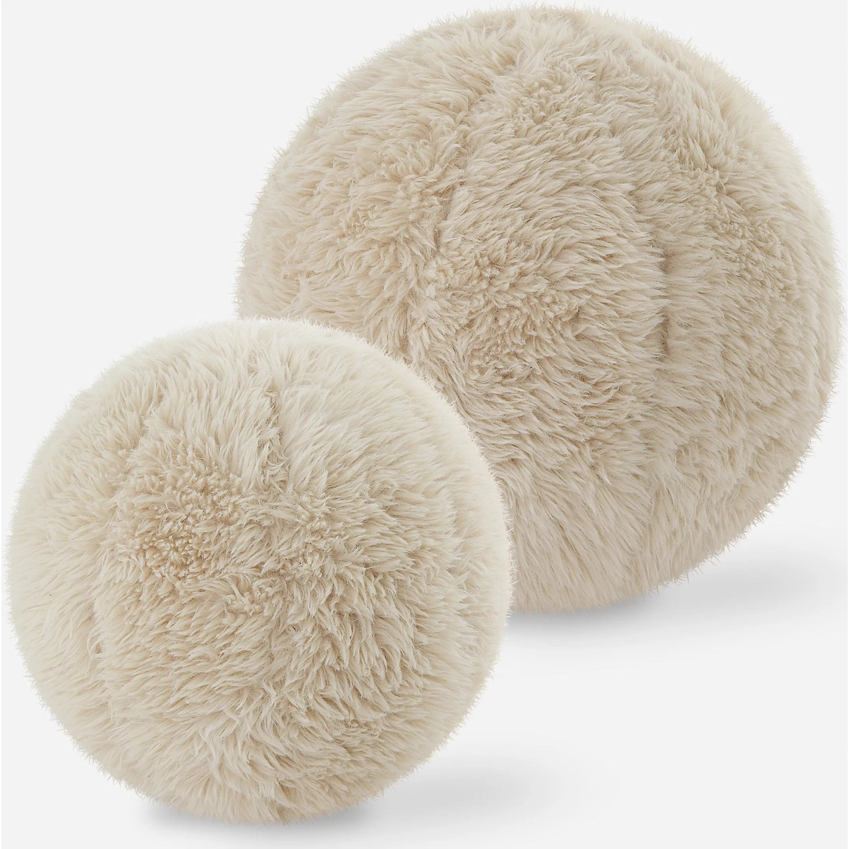 Abide Ball Sheepskin Pillows