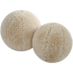 Abide Ball Sheepskin Pillows