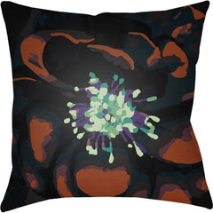 Abstract Floral Indoor/Outdoor Pillow