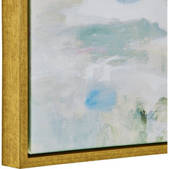 Abstract Reflections Framed Canvas