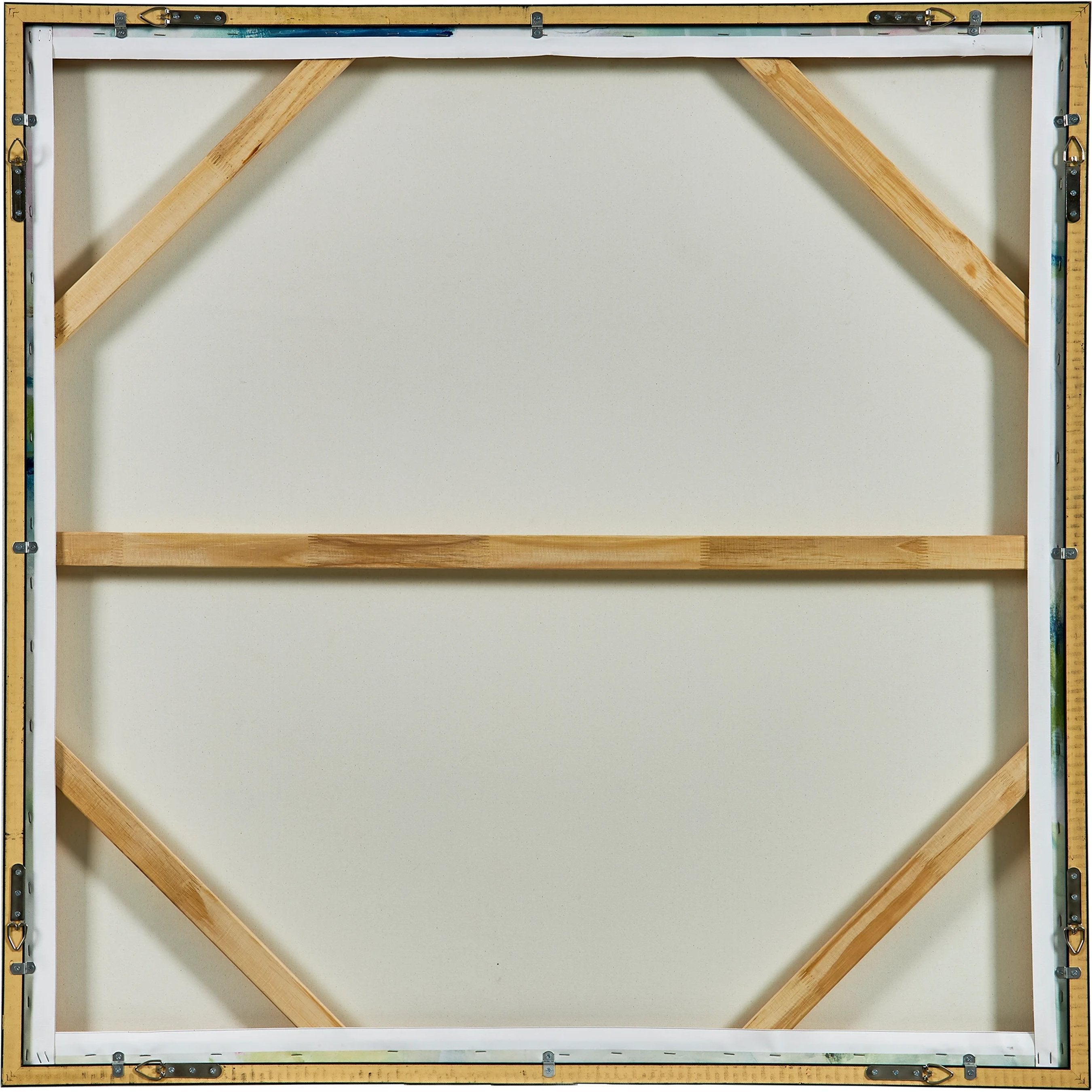 Abstract Reflections Framed Canvas