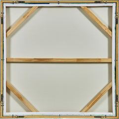 Abstract Reflections Framed Canvas