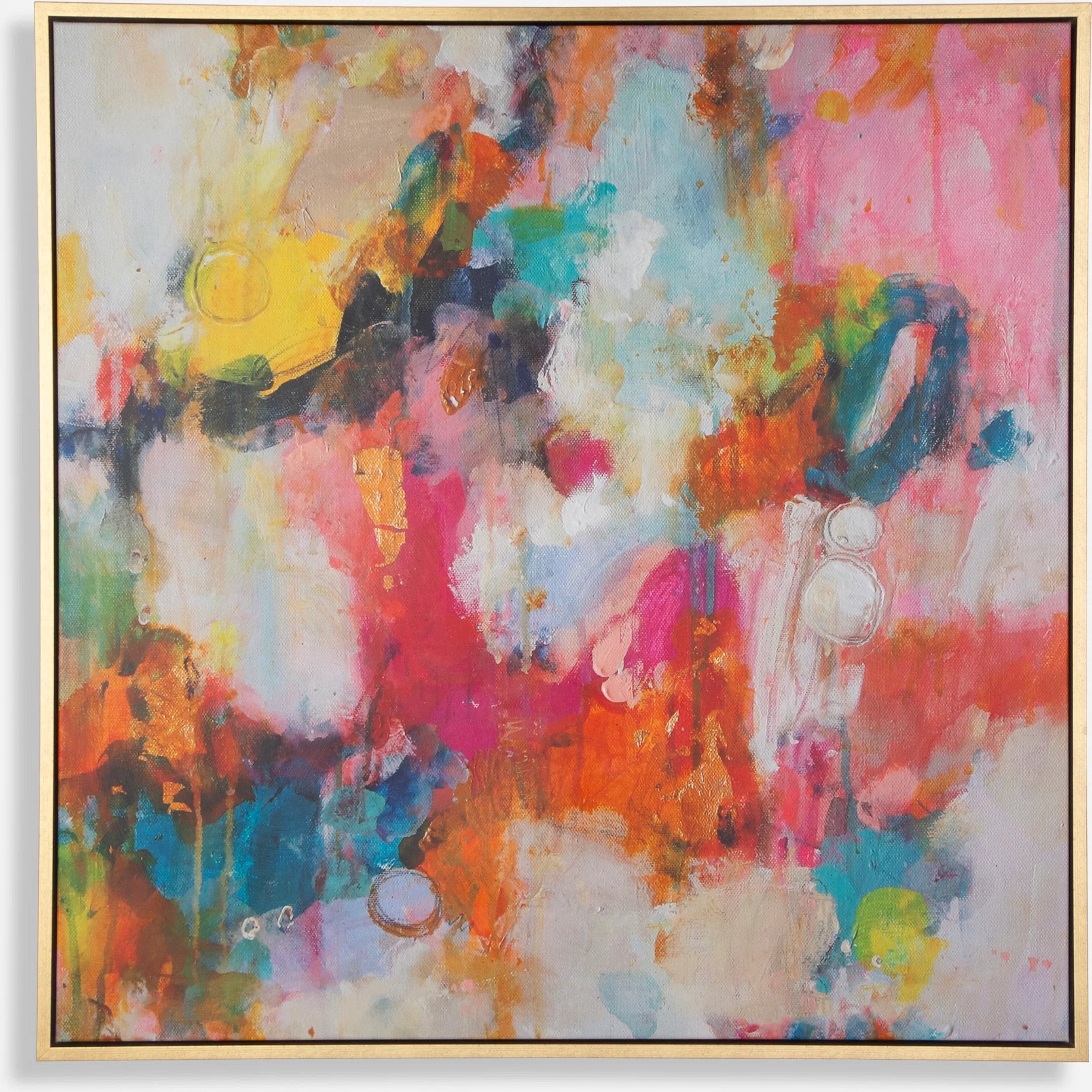 A Colorful Mindset Framed Abstract Art