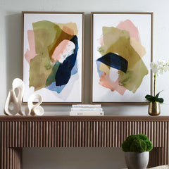 Abstract Afternoon Framed Canvases