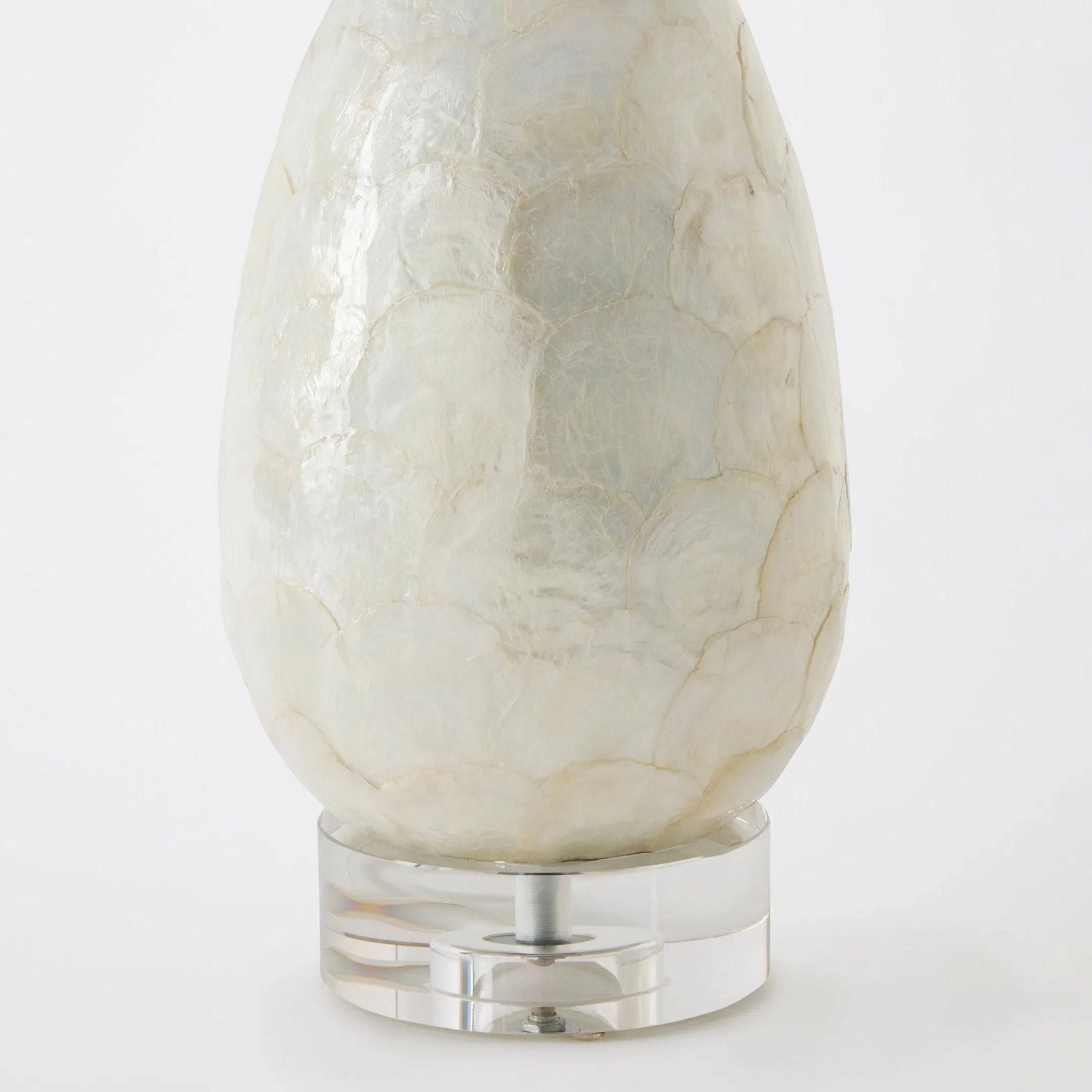 Abalone Shell Scaled Lamp