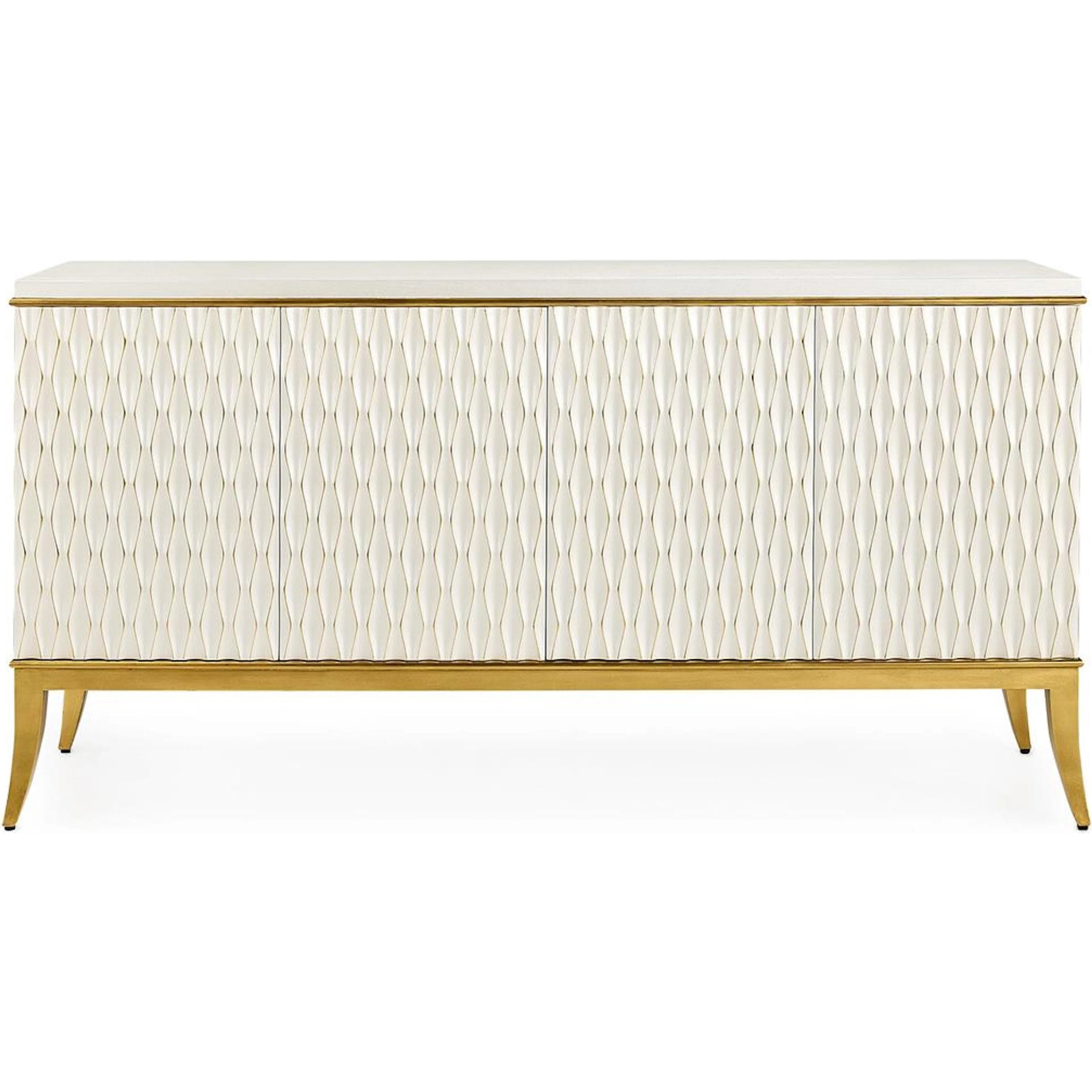 Abaco Four-Door Credenza