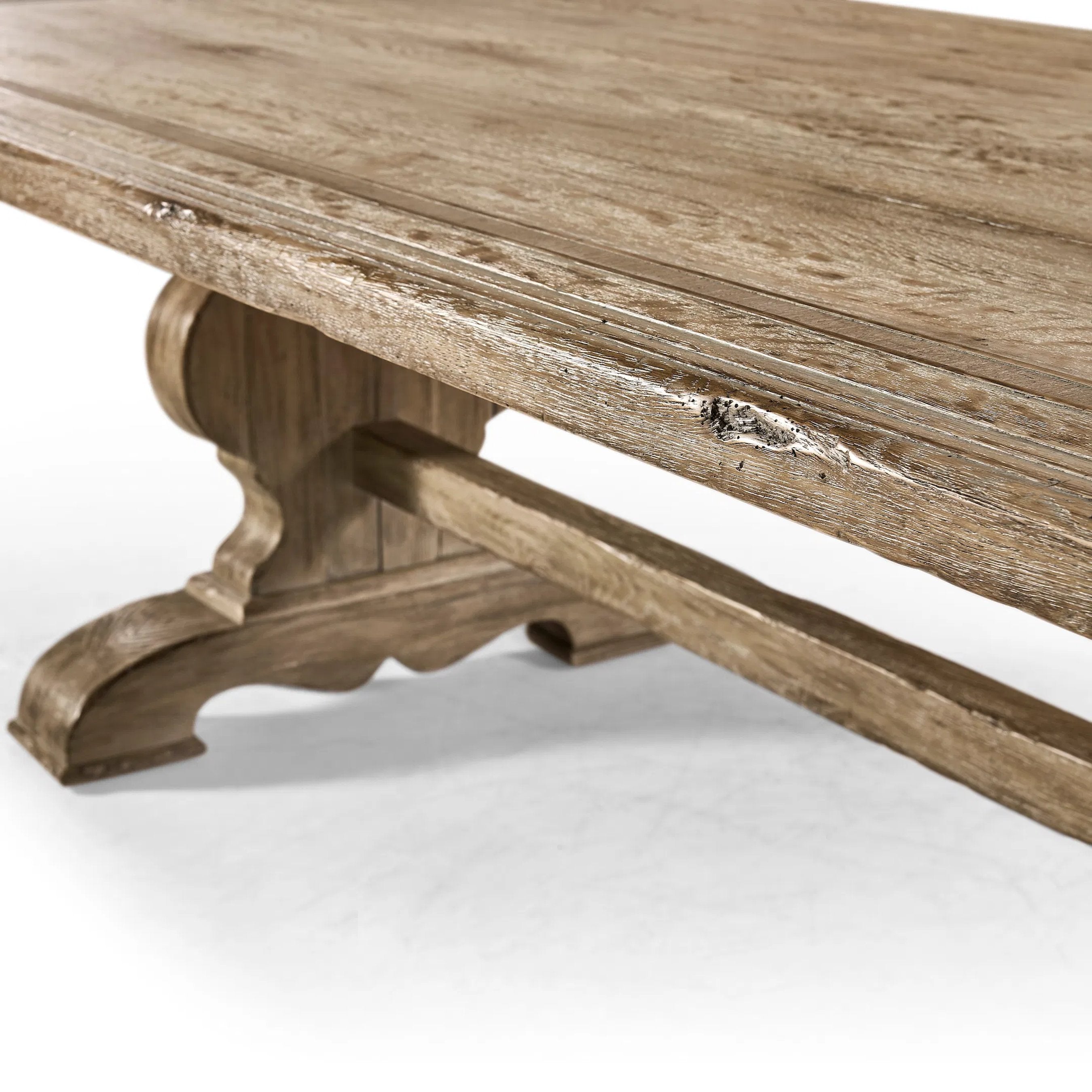 124" Sagehill Rectangular Trestle Table