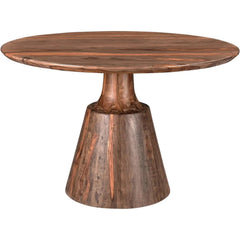 Acres 46" Sheesham Wood Round Dining