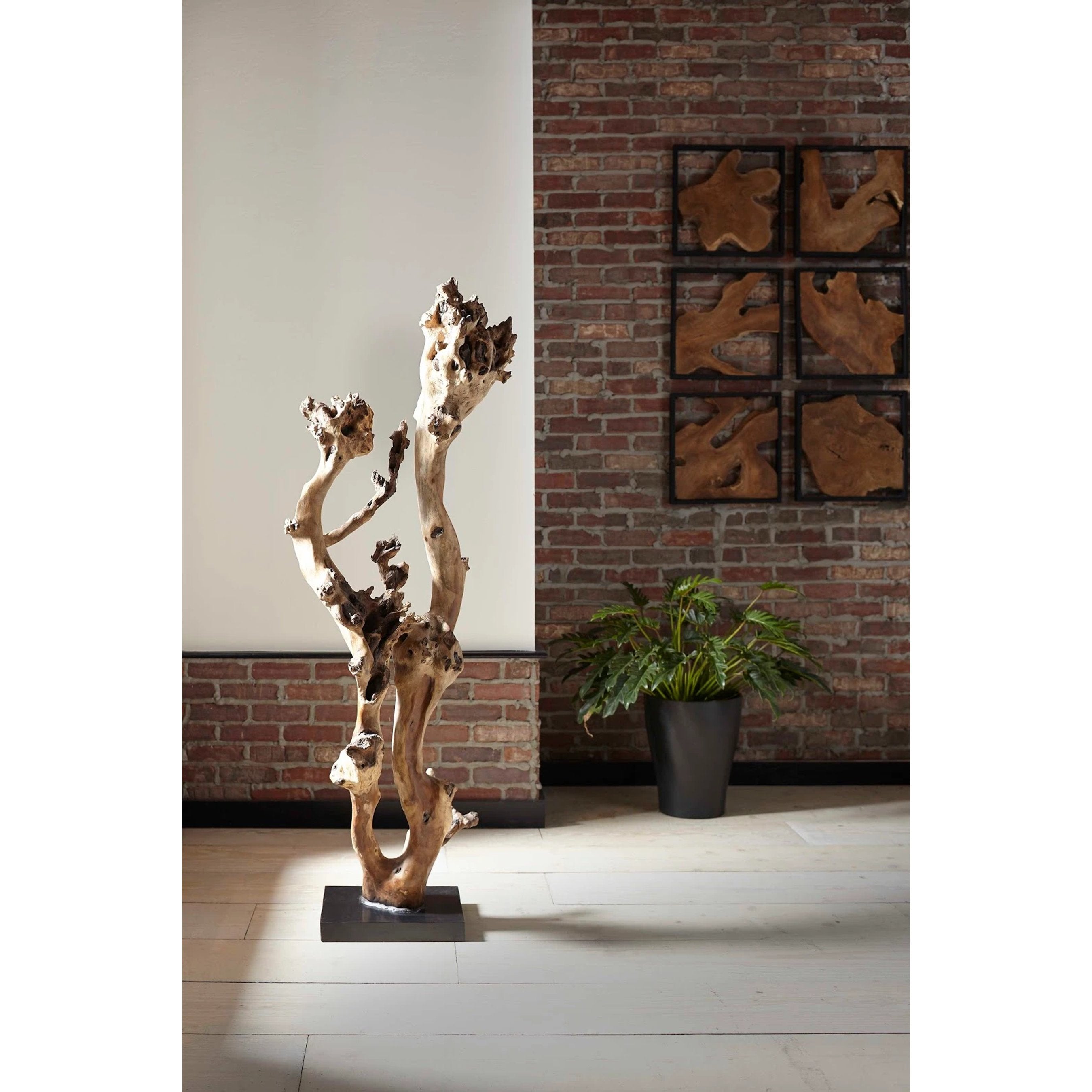Abstract Wood Sculpture
