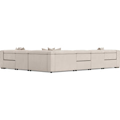6 Piece Bliss Fabric Power Motion Sectional