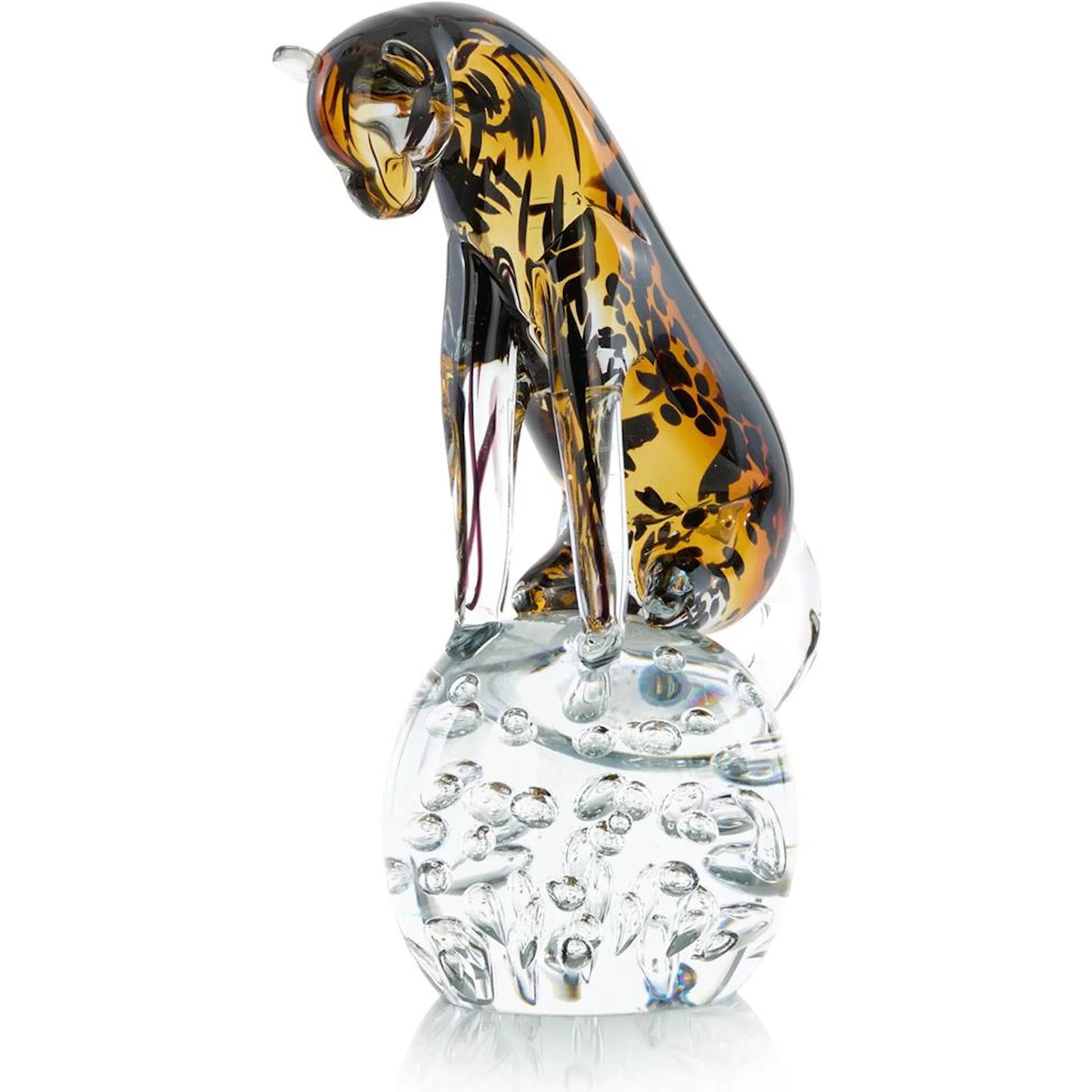 Abstract Cheetah Sculpture